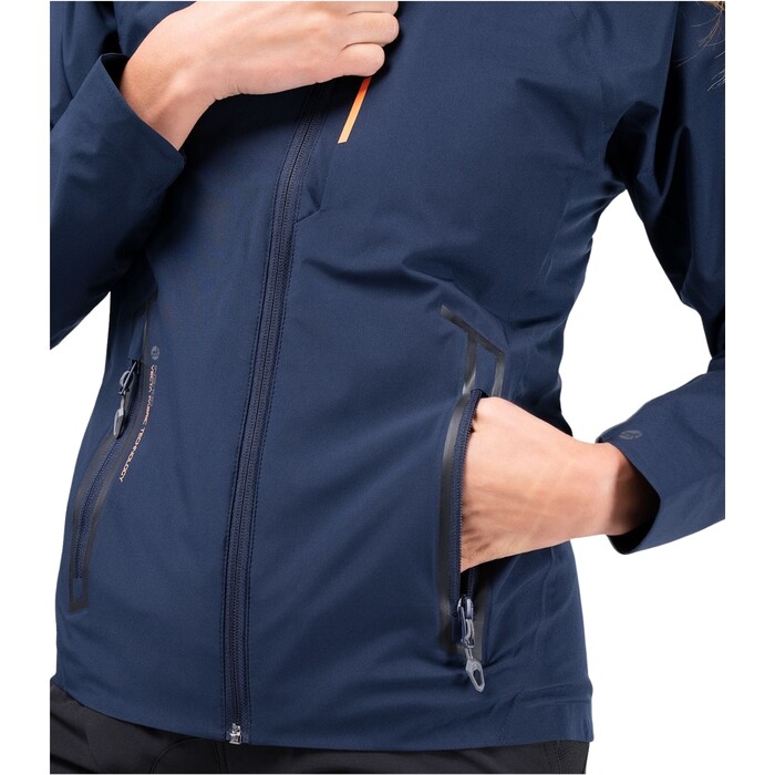 2024 Zhik Damen Ins100 Kstensegeljacke Jkt0110w - Navy